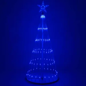 12-ft. Blue LED Animated Outdoor Lightshow Christmas Tree