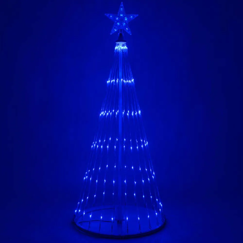 12-ft. Blue LED Animated Outdoor Lightshow Christmas Tree