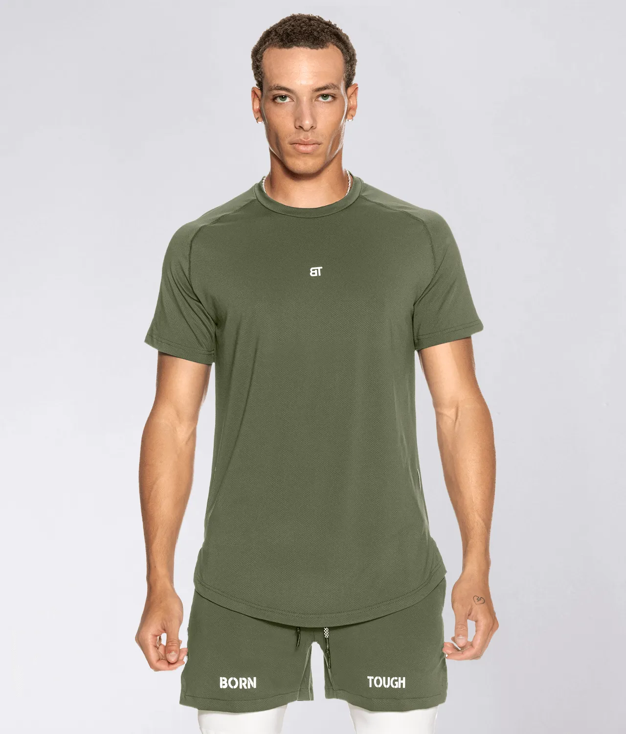 4000 . AirPro Regular-Fit T-Shirt - Military Green