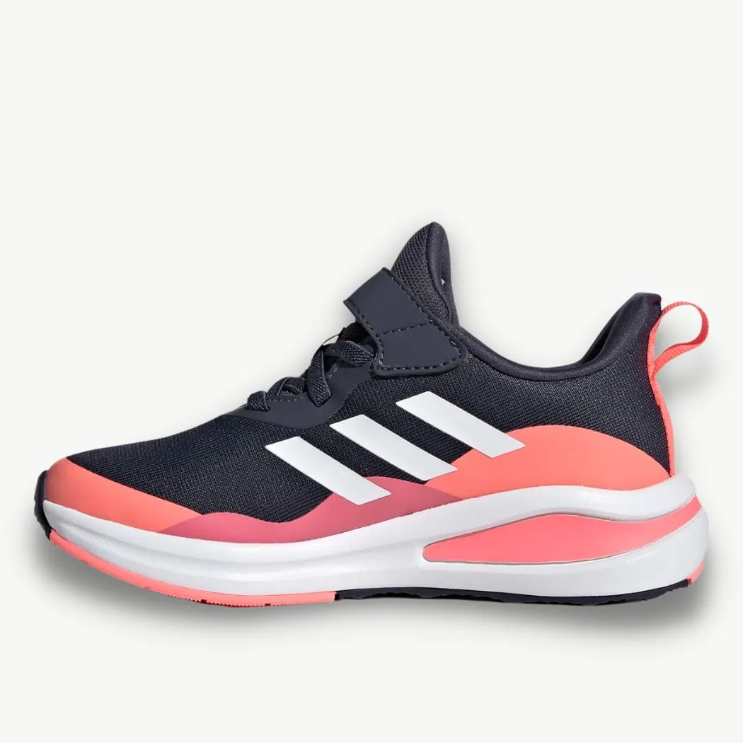 adidas Fortarun Elastic Lace Top Strap Kids Running Shoes