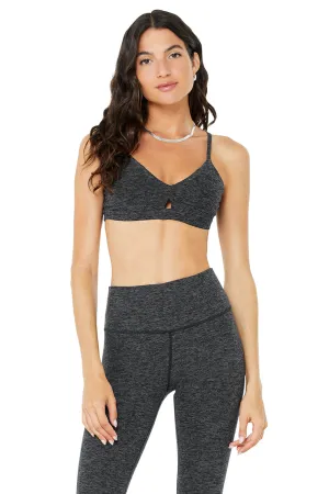 Alosoft Lounge Bra - Dark Heather Grey