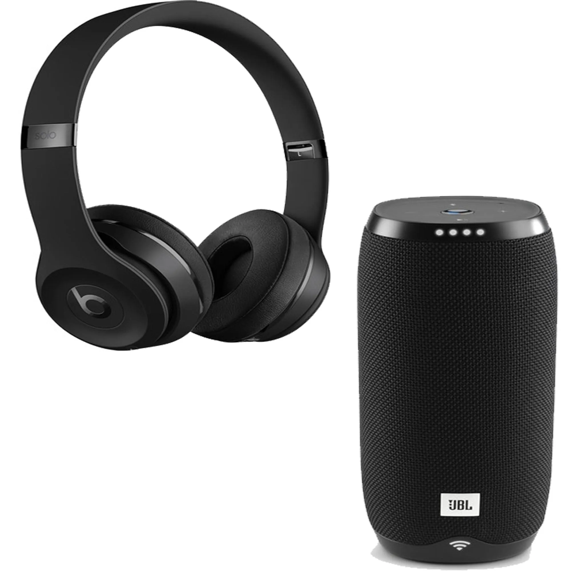 Apple Beats By Dre Solo 3 Wireless with JBL Link 20 Bluetooth Wireless Speaker Package