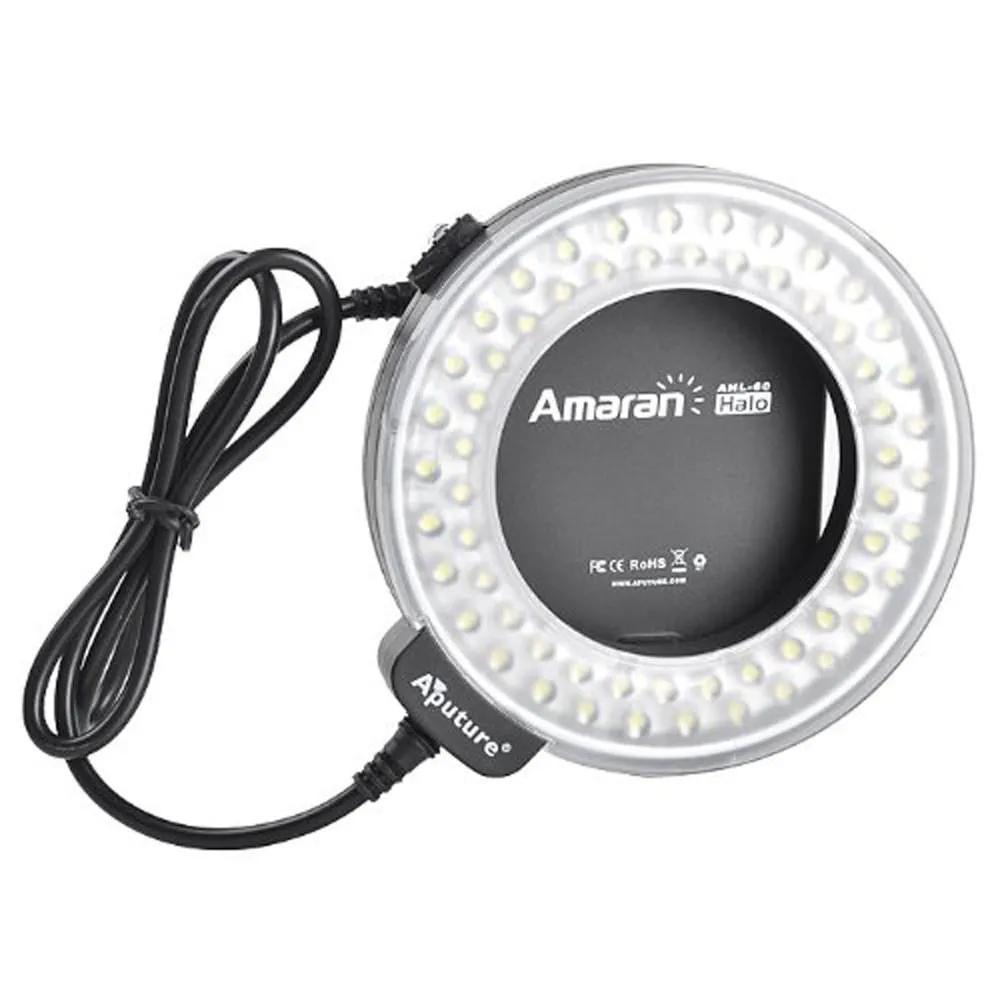 Aputure Amaran Halo AHL-N60 Nikon LED Macro Ring Flash Light