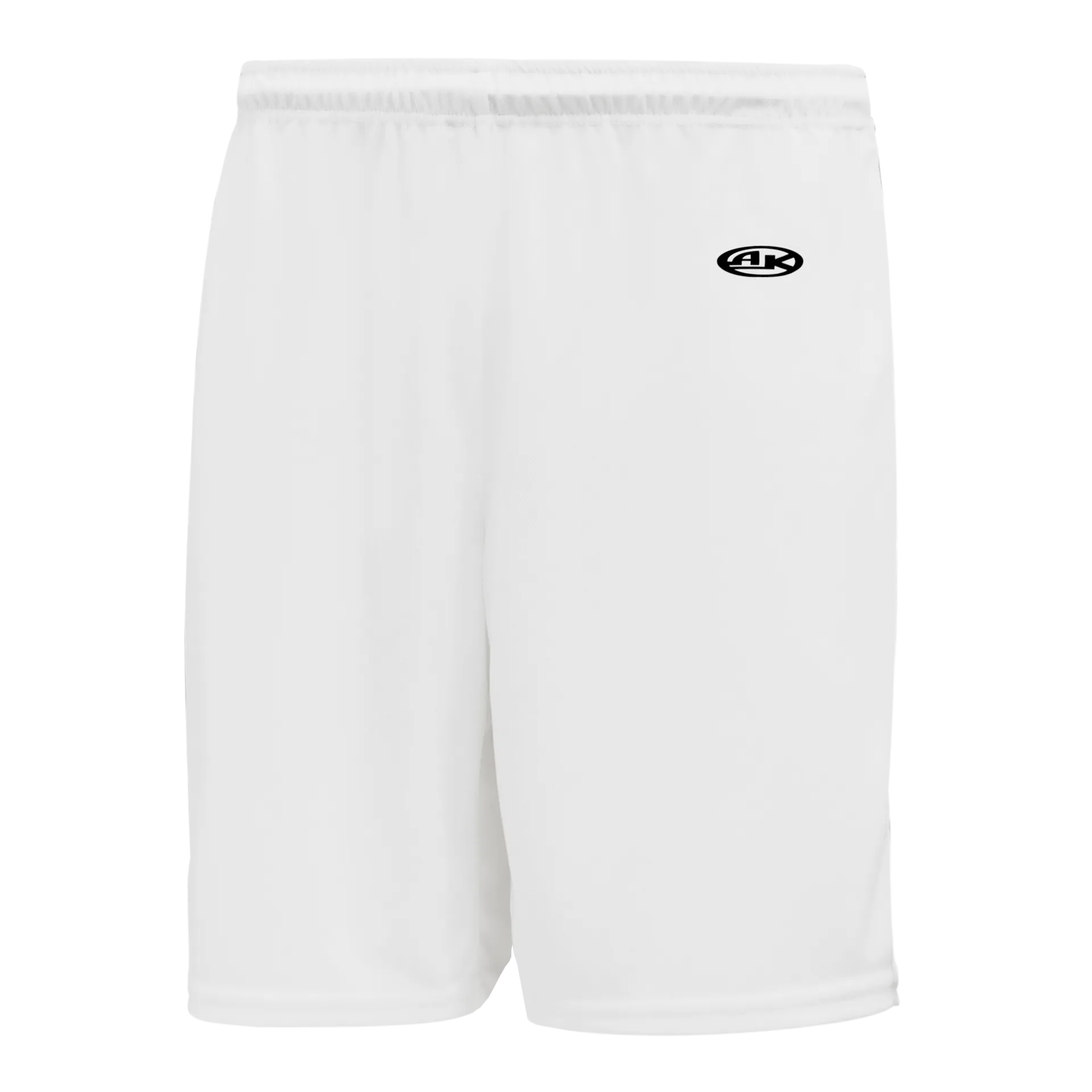 Athletic Knit (AK) BS1300L-000 Ladies White Basketball Shorts