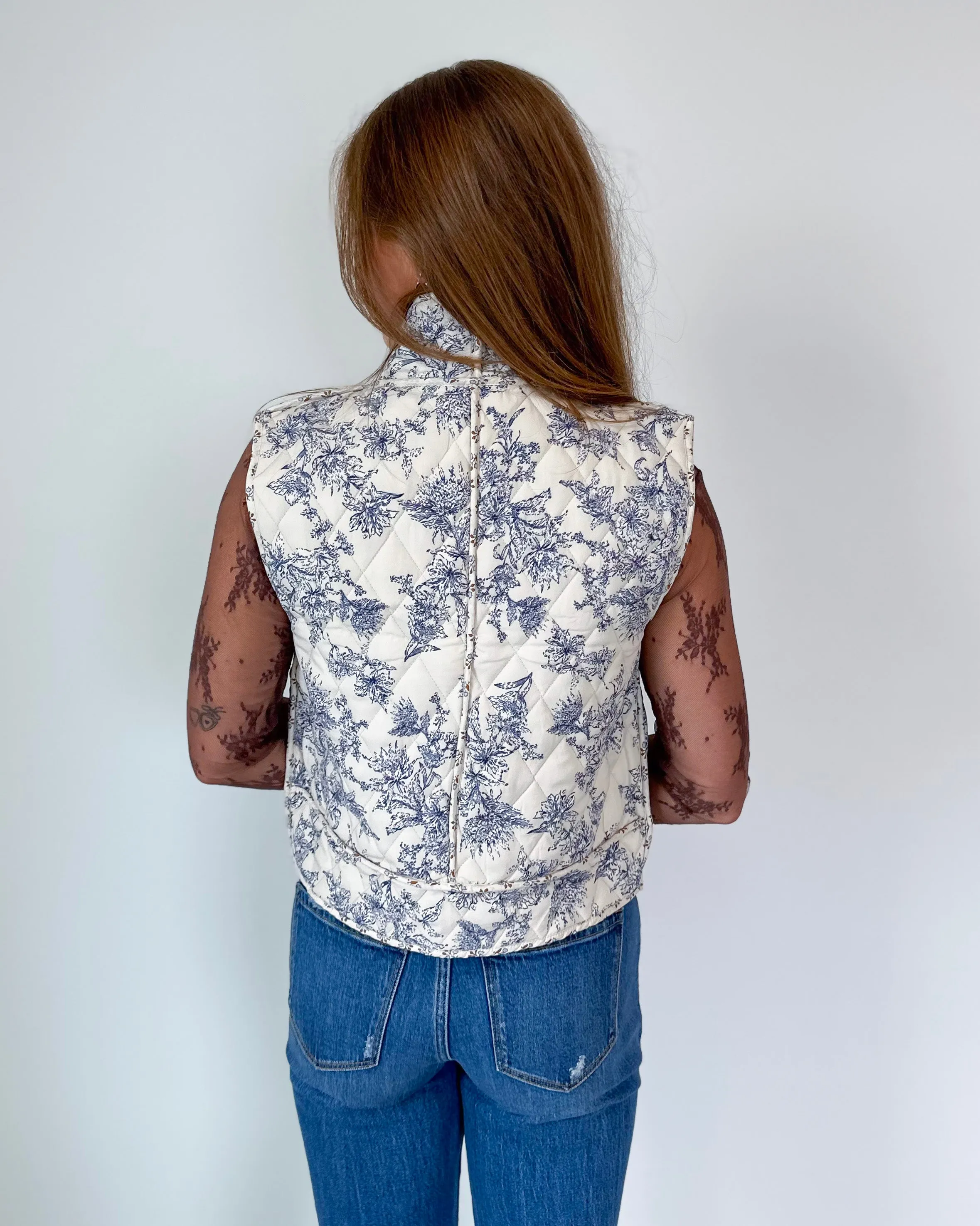 Autumn Blooms Vest