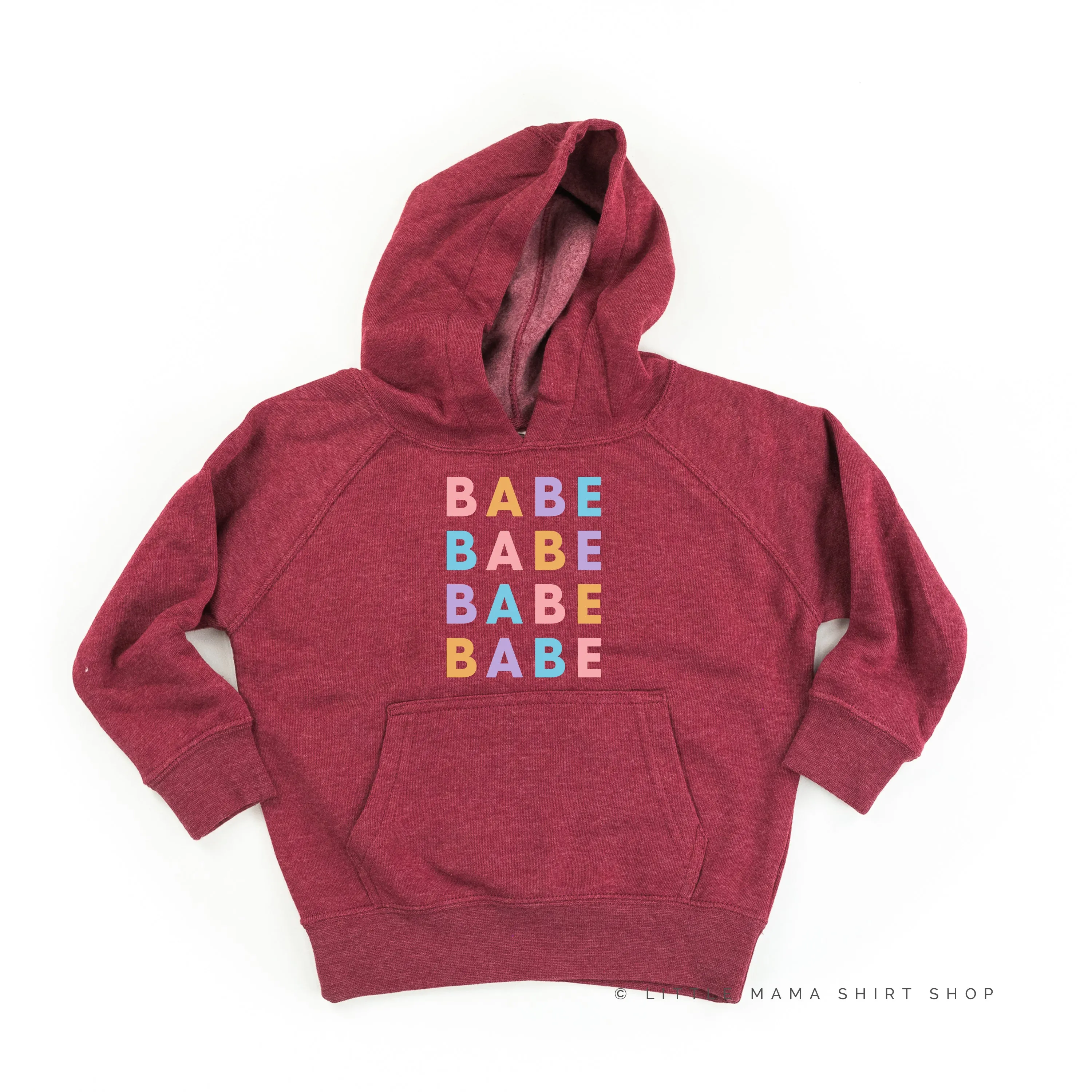 BABE x4 - PASTEL DESIGN - Child Hoodie