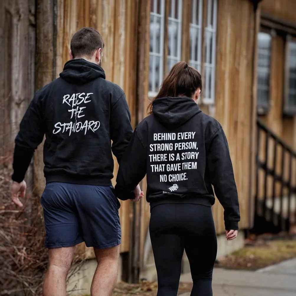 Behind Every Strong Person Hoodie