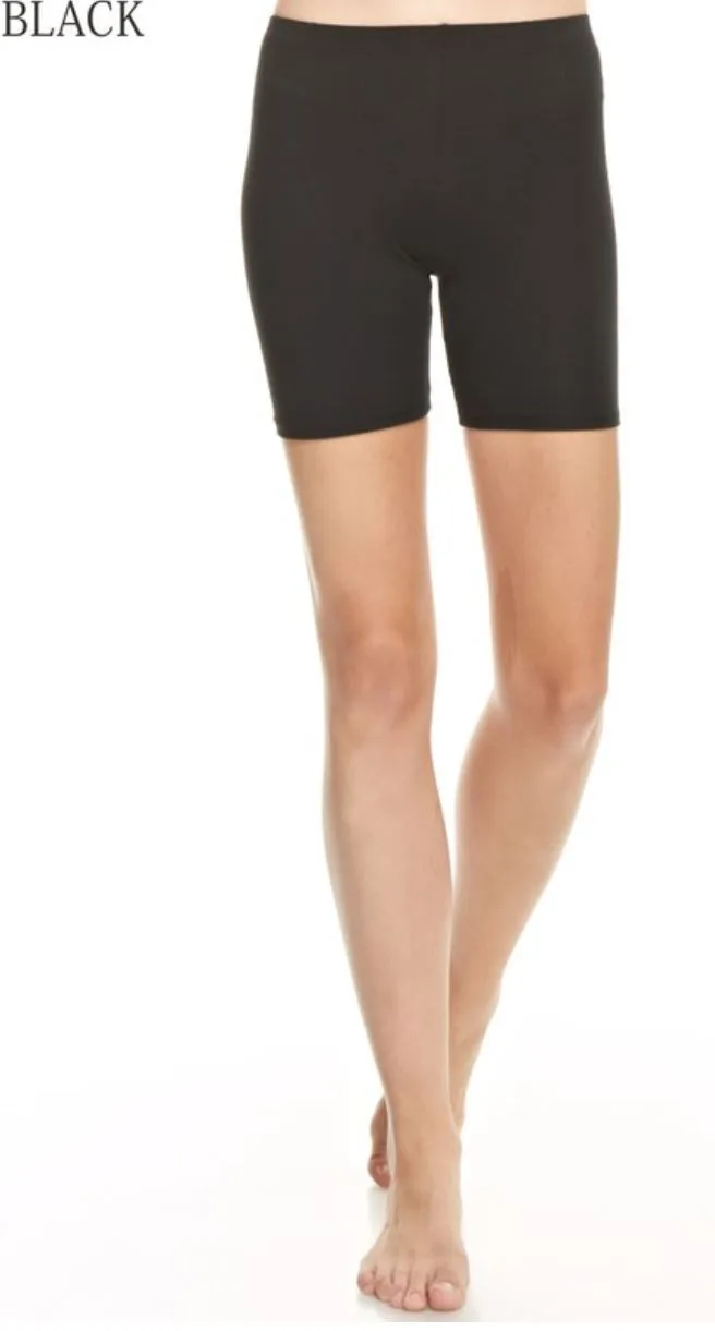 Black Work Out Biker Shorts