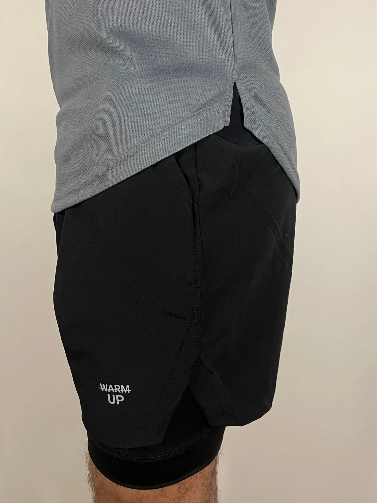 Black/Black performance Shorts