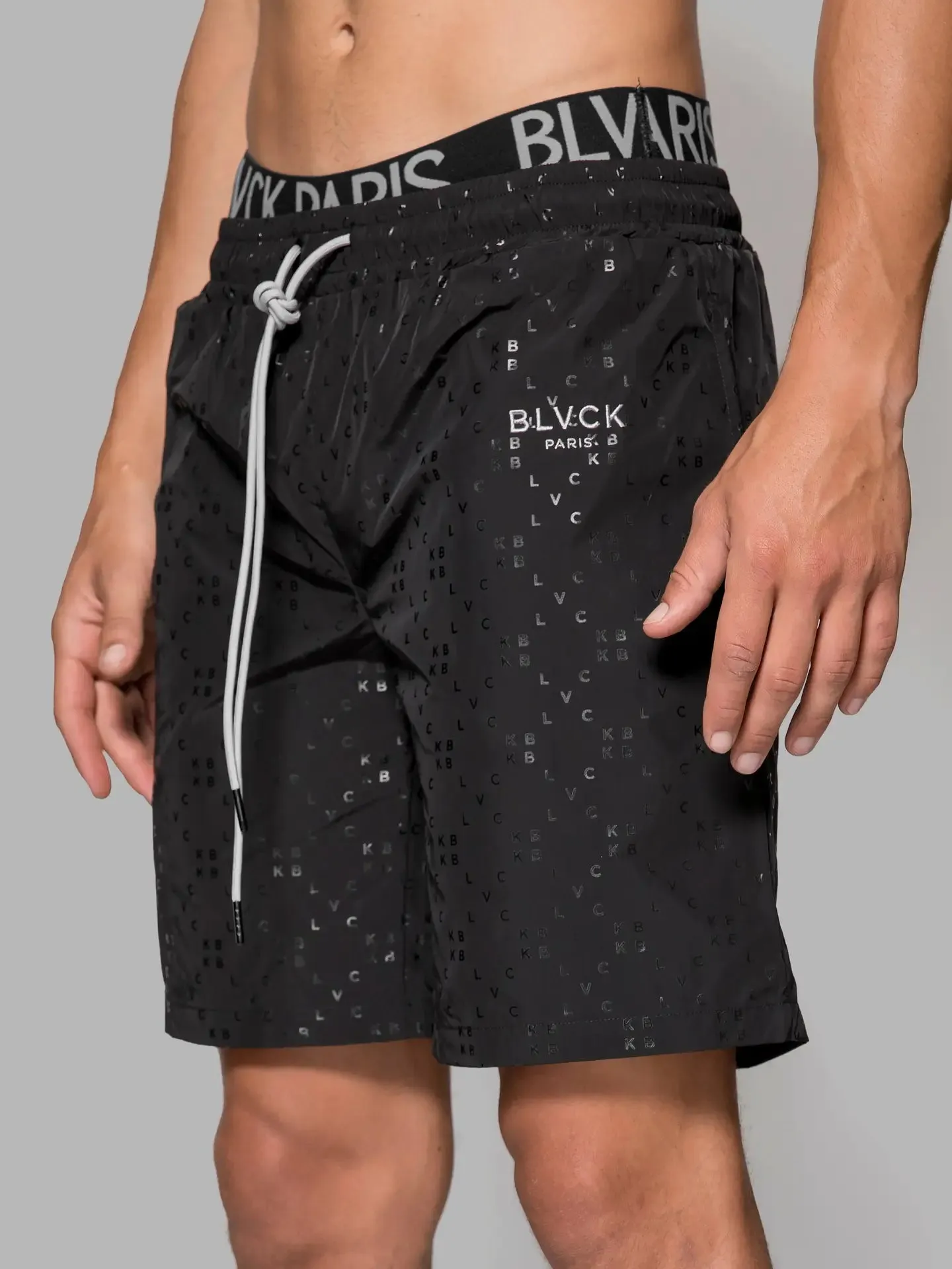 Blvck Monogram Shorts