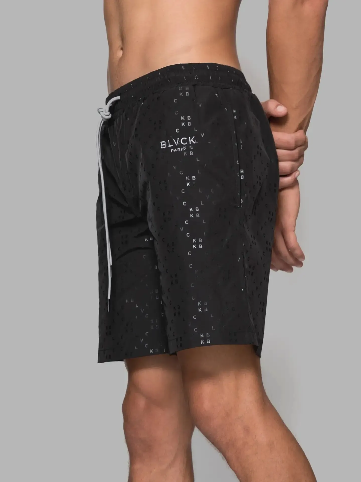 Blvck Monogram Shorts