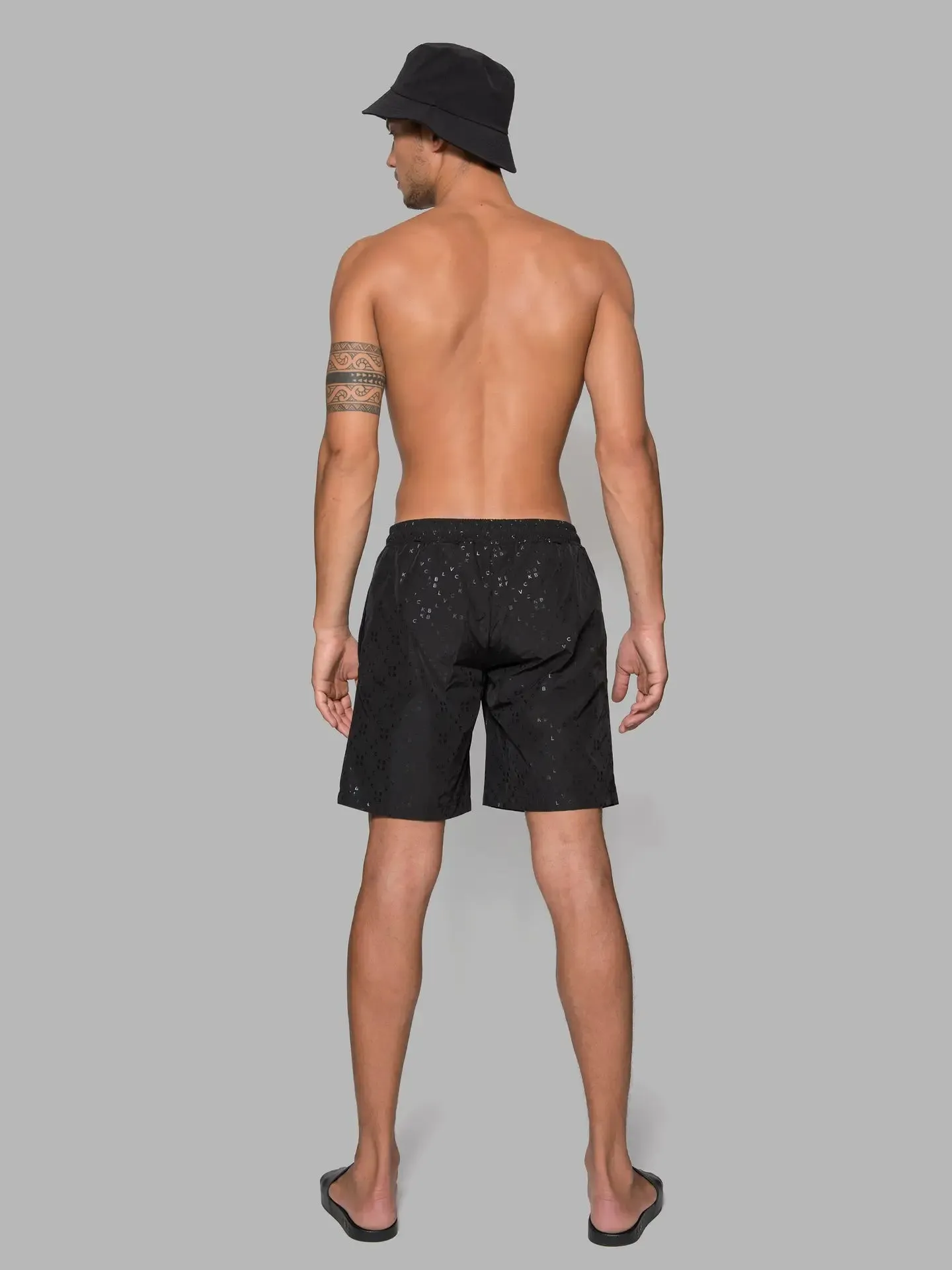 Blvck Monogram Shorts