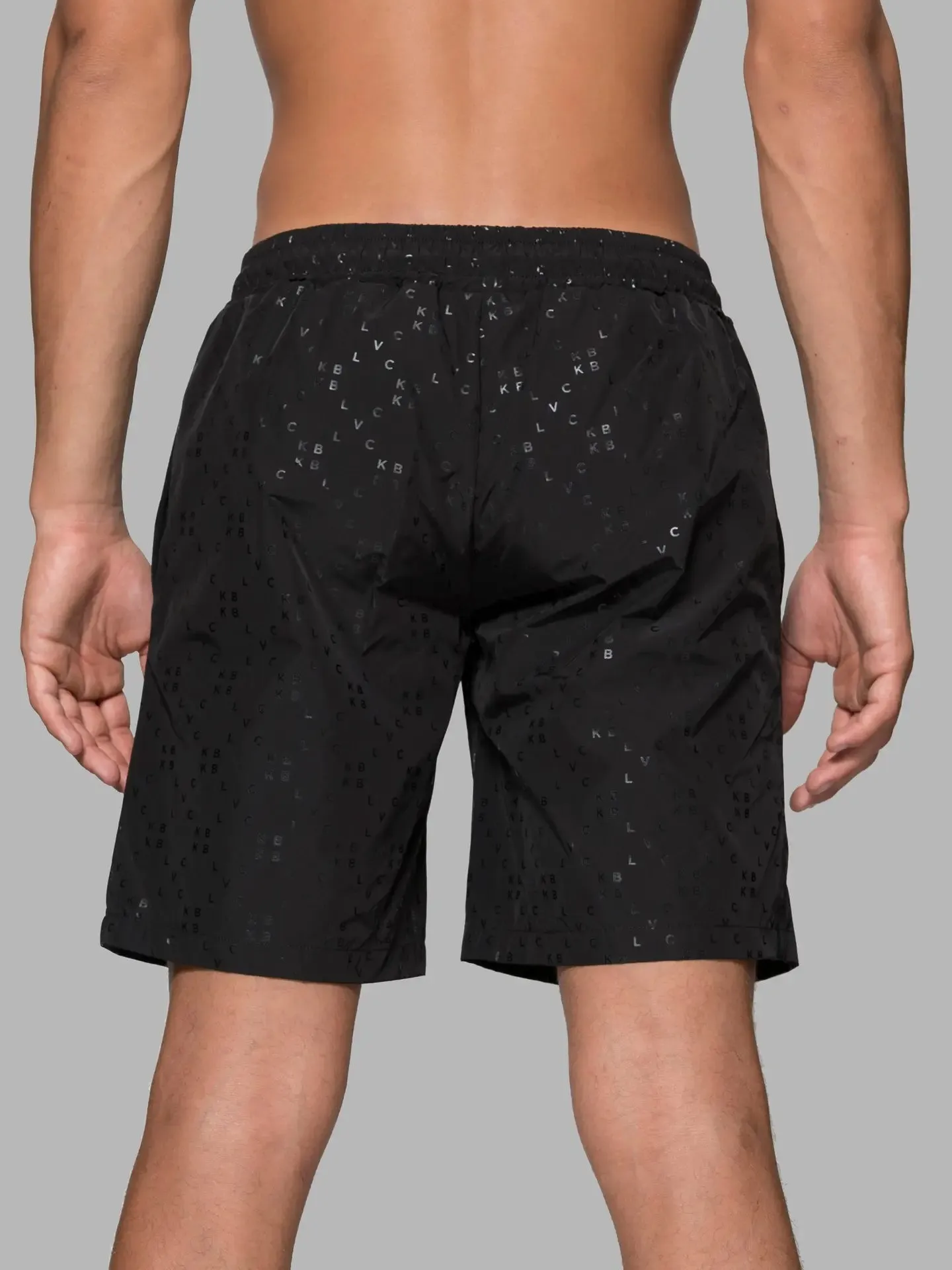 Blvck Monogram Shorts