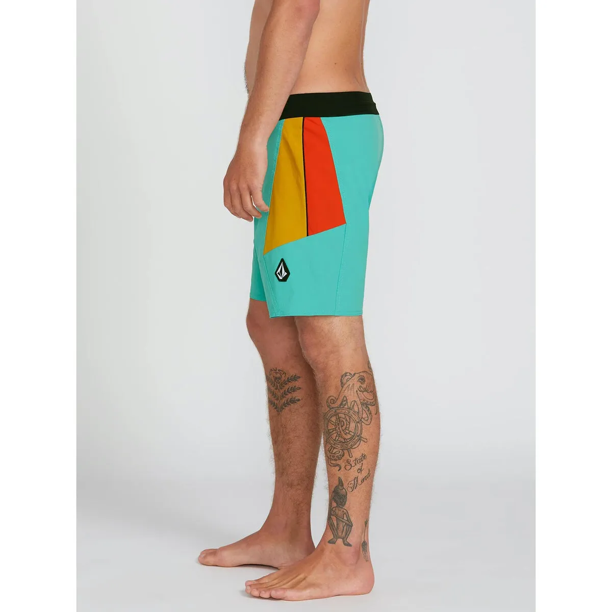 Boardshorts - Volcom Stained Glass 18" Stoney Boardshort - Mystic