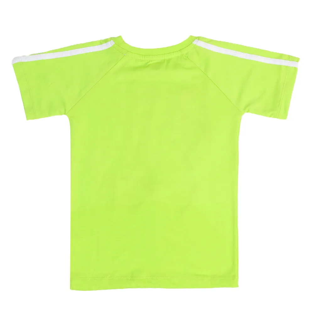 Boys T-Shirt H/S Paradise -Green