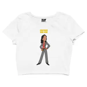 Brooklyn Nine-Nine Crop Top - Santiago