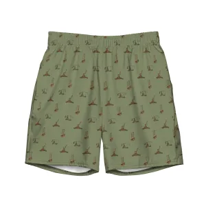 Catapults Trebuchets and Guillotines Men's Swim Trunks