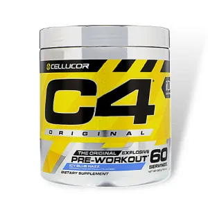 Cellucor C4 PRE-WORKOUT (390g) 60 Servings Icy Blue Raz EXP Jan 2027