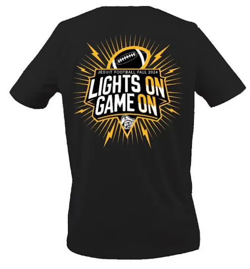 Commemorative Football Shirt - CLEARANCE SALE!!!      Lights On - Game On!!!