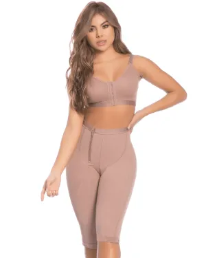 Delie Fajas Butt Lifter and Thigh Shaper with Side Zipper