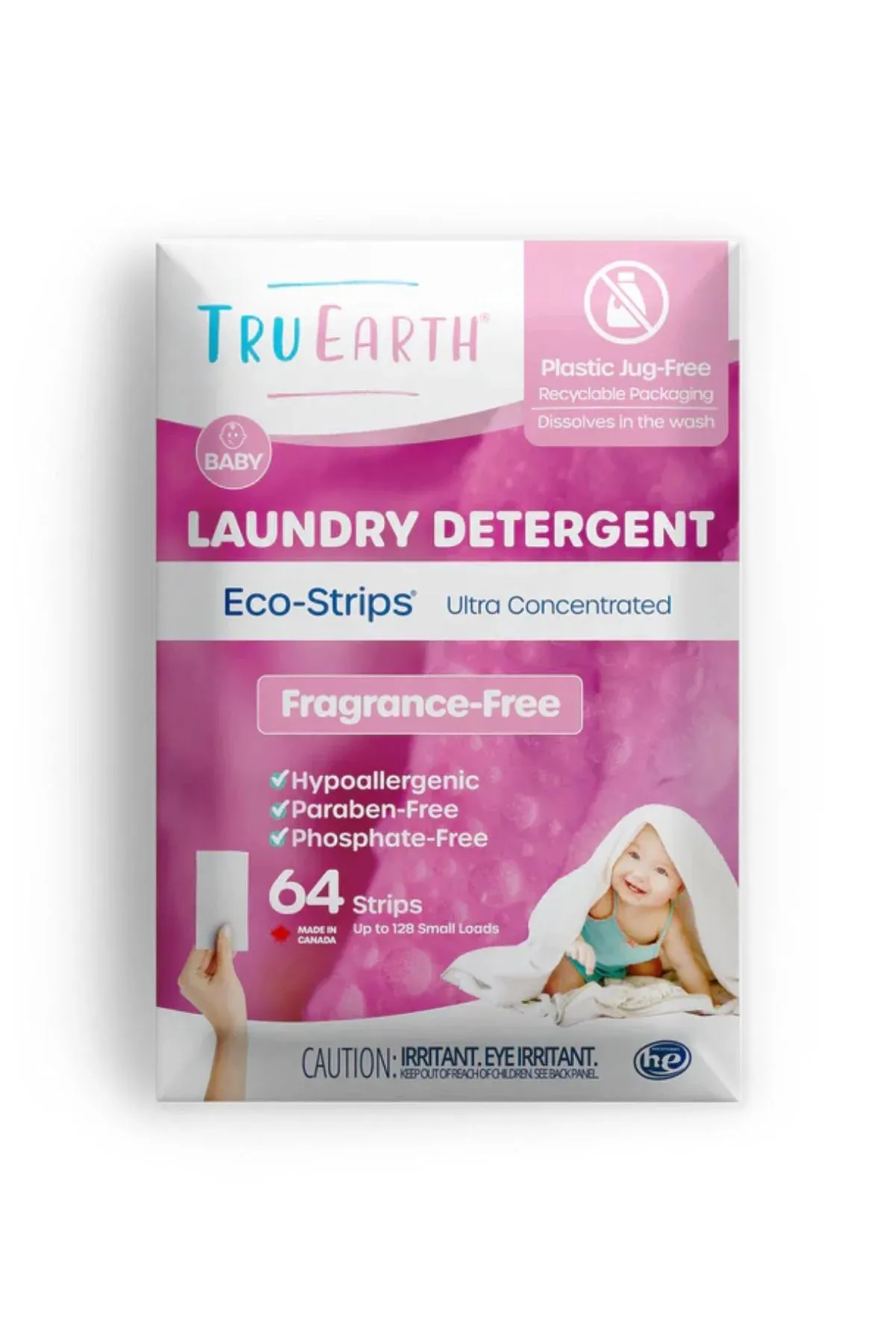 Eco-Strips Laundry Detergent Fragrance Free