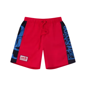 Fair Play Nylon Shorts Red