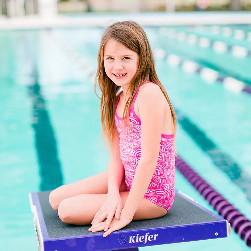 Funkita - Painted Pink - Toddler Girls Eco One Piece