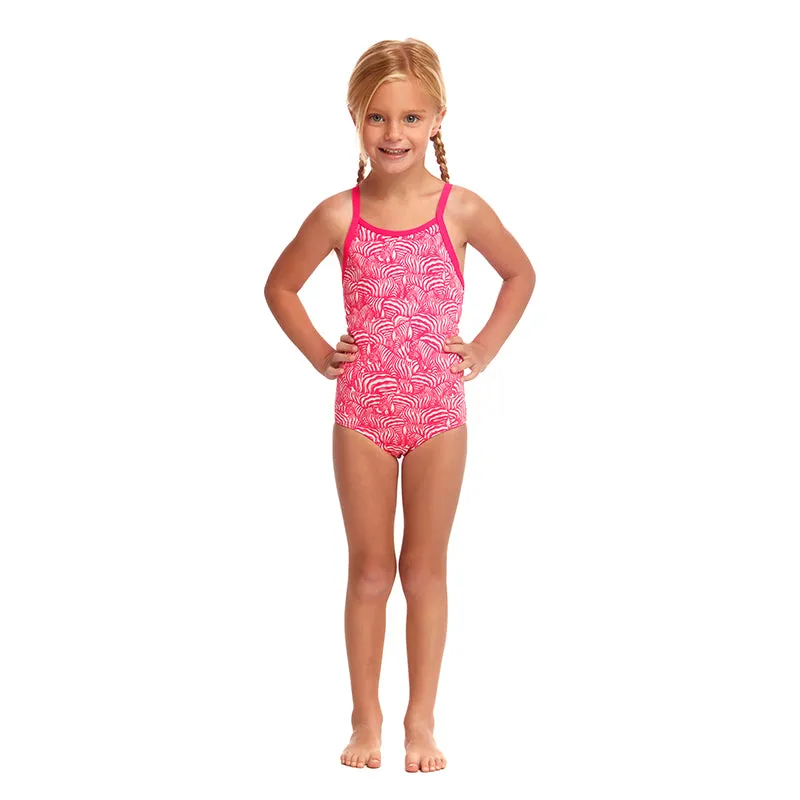 Funkita - Painted Pink - Toddler Girls Eco One Piece