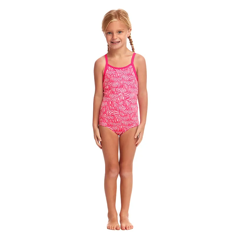 Funkita - Painted Pink - Toddler Girls Eco One Piece