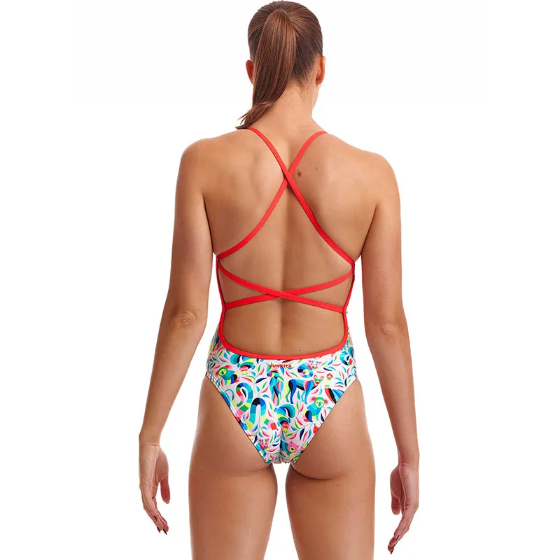 Funkita - Winter Woolies - Ladies Eco Strapped In One Piece