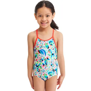 Funkita - Winter Woolies - Toddler Girl's Eco Printed One Piece