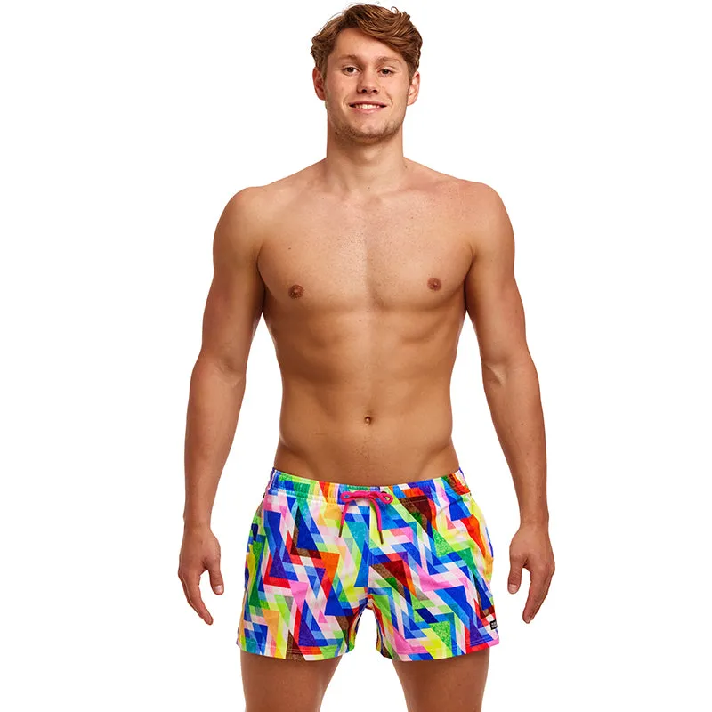 Funky Trunks - Hazy Daze - Mens Shorty Shorts Short