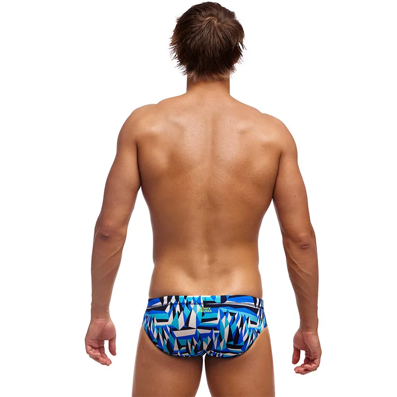 Funky Trunks - Polar Caps - Mens Eco Seamed Briefs