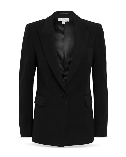 Gabi REISS single-breasted jacket, Black