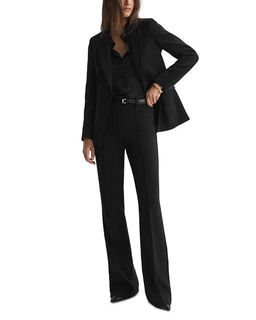 Gabi REISS single-breasted jacket, Black