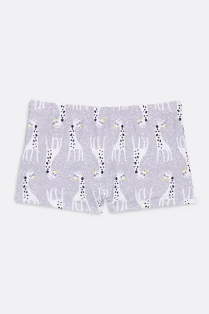 Giraffe Glide Boys Swim Shorts