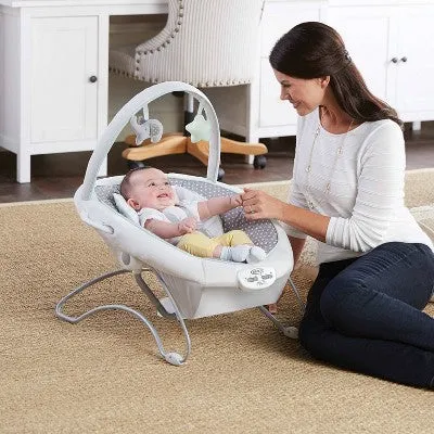 Graco Soothe n Sway LX Swing with Portable Bouncer - Derby