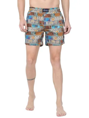 GUNIAA MEN'S KING  PRINTED BOXER