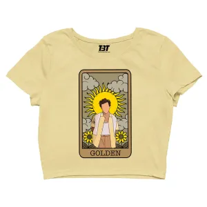 Harry Styles Crop Top - Golden