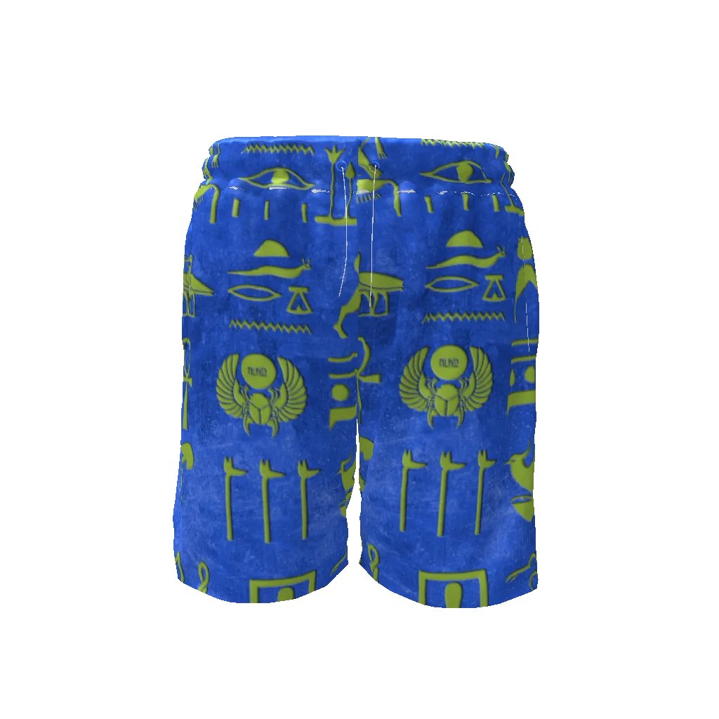 Hieroglyph Men's Basketball Shorts Fast Drying