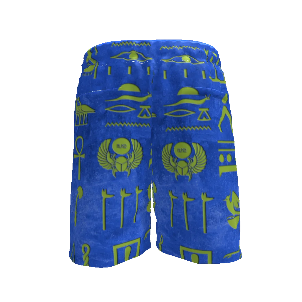 Hieroglyph Men's Basketball Shorts Fast Drying