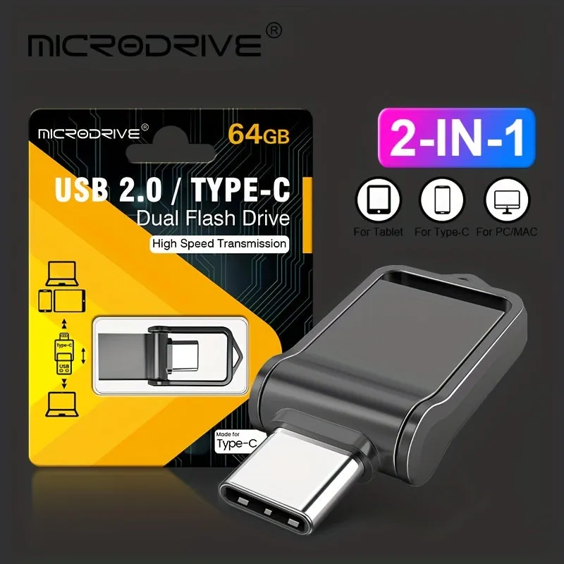 High-Speed OTG Metal USB Flash Drive Expand Your Storage