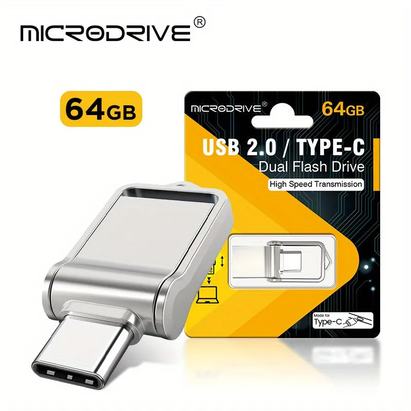 High-Speed OTG Metal USB Flash Drive Expand Your Storage