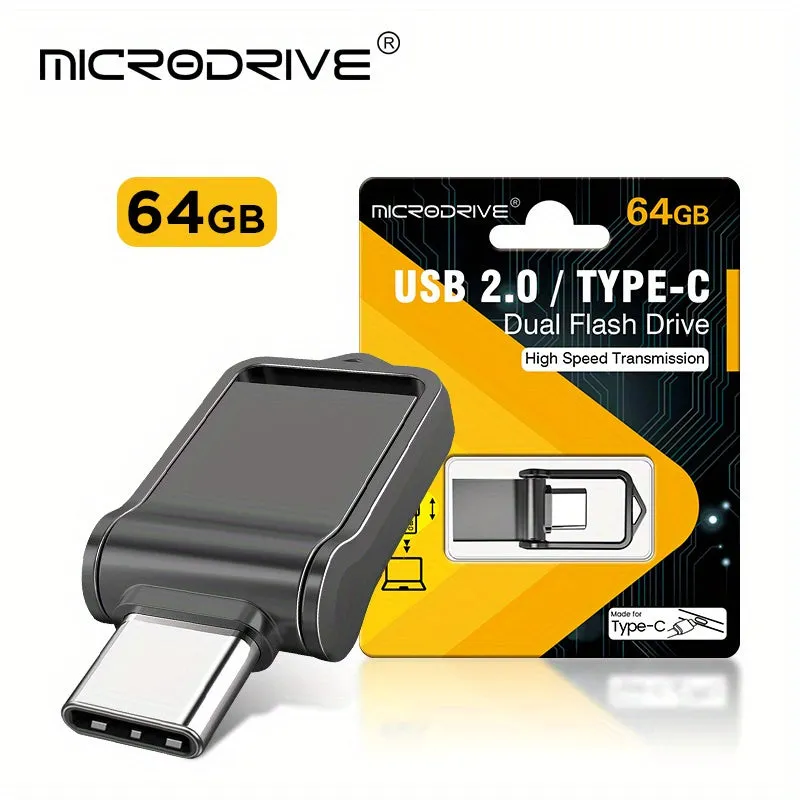 High-Speed OTG Metal USB Flash Drive Expand Your Storage