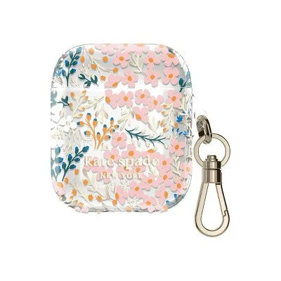 Kate Spade New York Protective AirPods Gen 1/2 Case - Multi Floral/Rose/Pacific Green