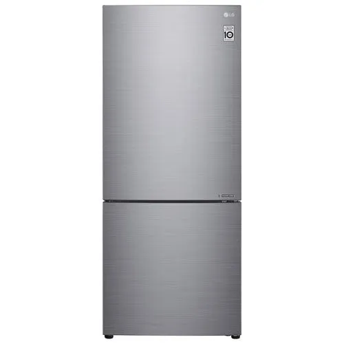 LG LBNC15251V 28" 15 cu.ft. Counter Depth Bottom Freezer with Door Cooling  and Flip-up Shelf