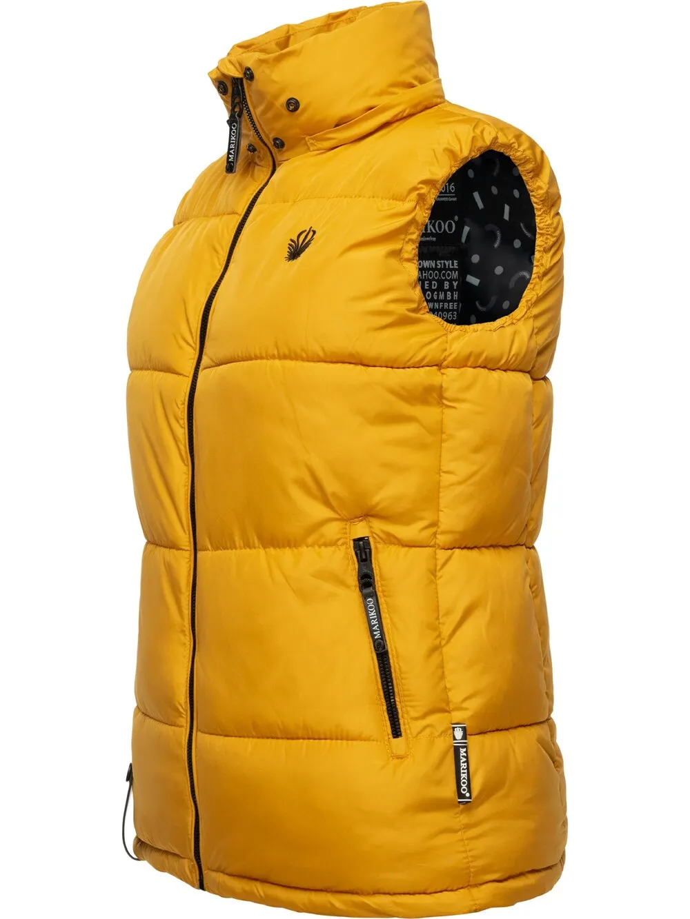 Marikoo Eisflöckchen vest, yellow