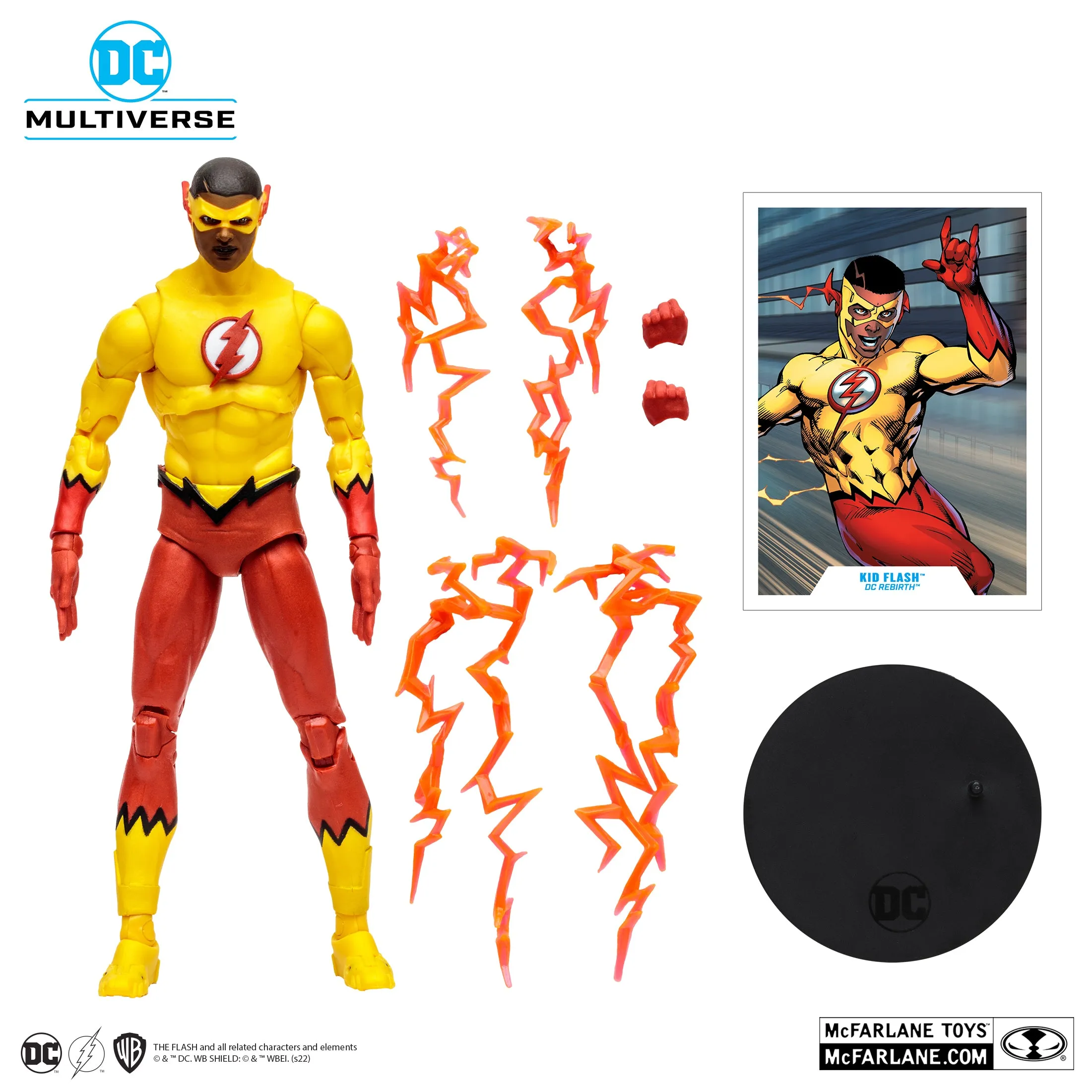 McFarlane Toys DC Multiverse - Kid Flash (Rebirth) [Gold Label]