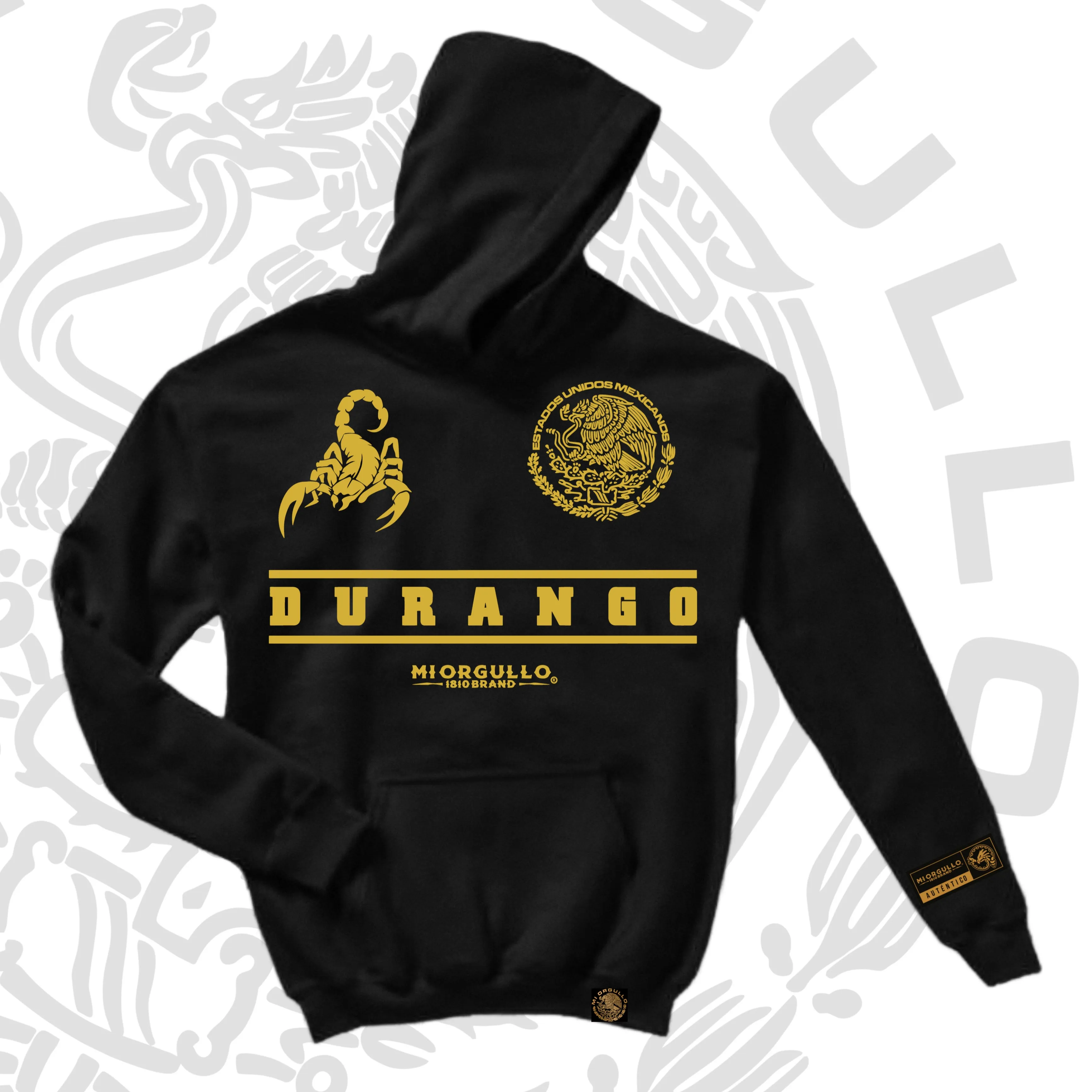 MEN’S BLACK GOLD RUSH DURANGO HOODIE