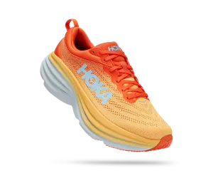 Men's Hoka Bondi 8 Color: Puffin's Bill / Amber Yellow